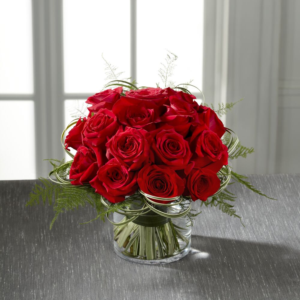 Abundant Red Rose Bouquet