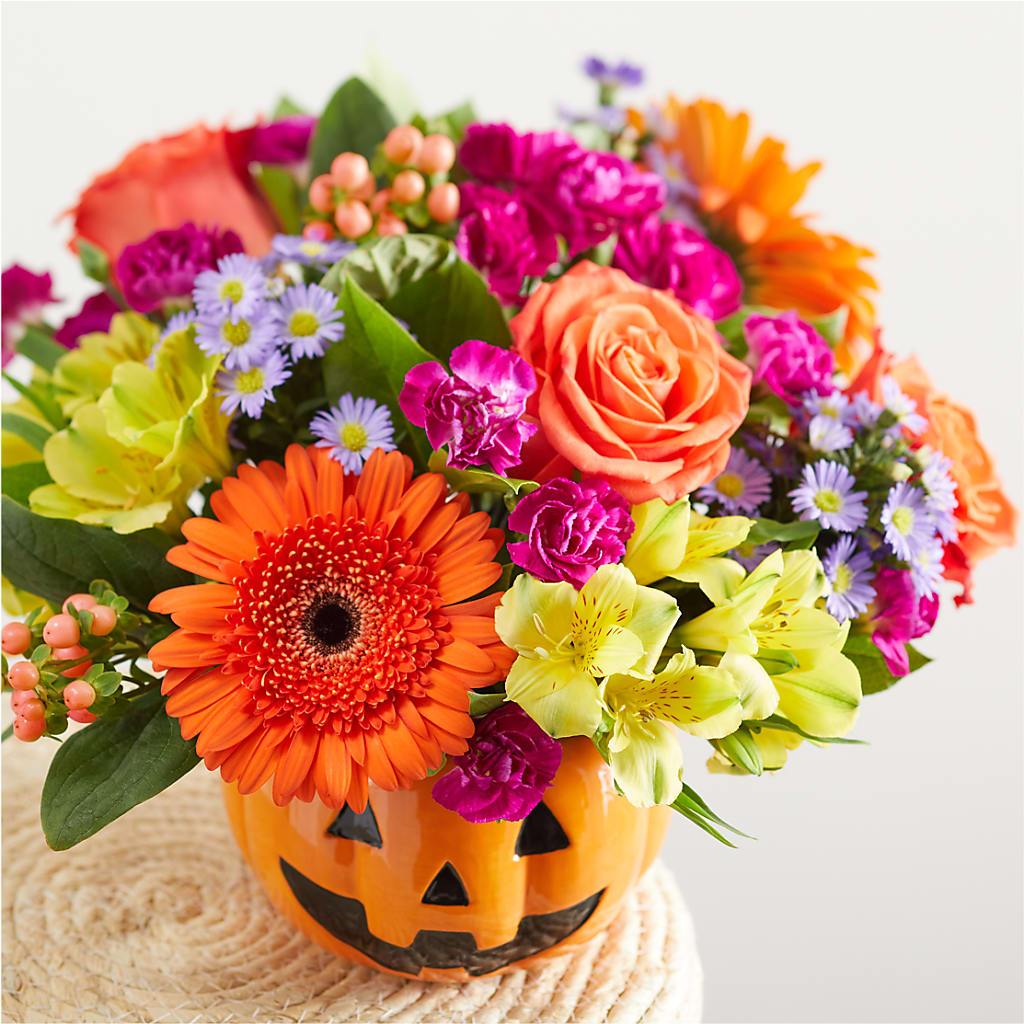 Tricks & Treats Pumpkin –  West Hollywood Florist, West Hollywood CA