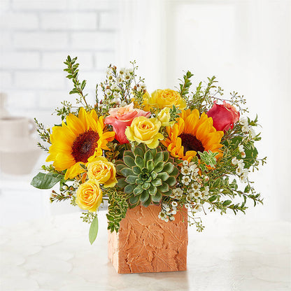 Sunflower Season Bouquet –  West Hollywood Florist, West Hollywood CA
