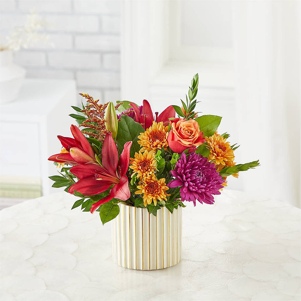Burgundy Landscape Bouquet –  West Hollywood Florist, West Hollywood CA