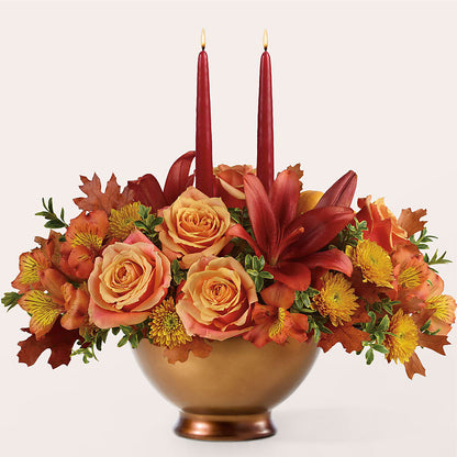 Harvest Table Centerpiece –  West Hollywood Florist, West Hollywood CA