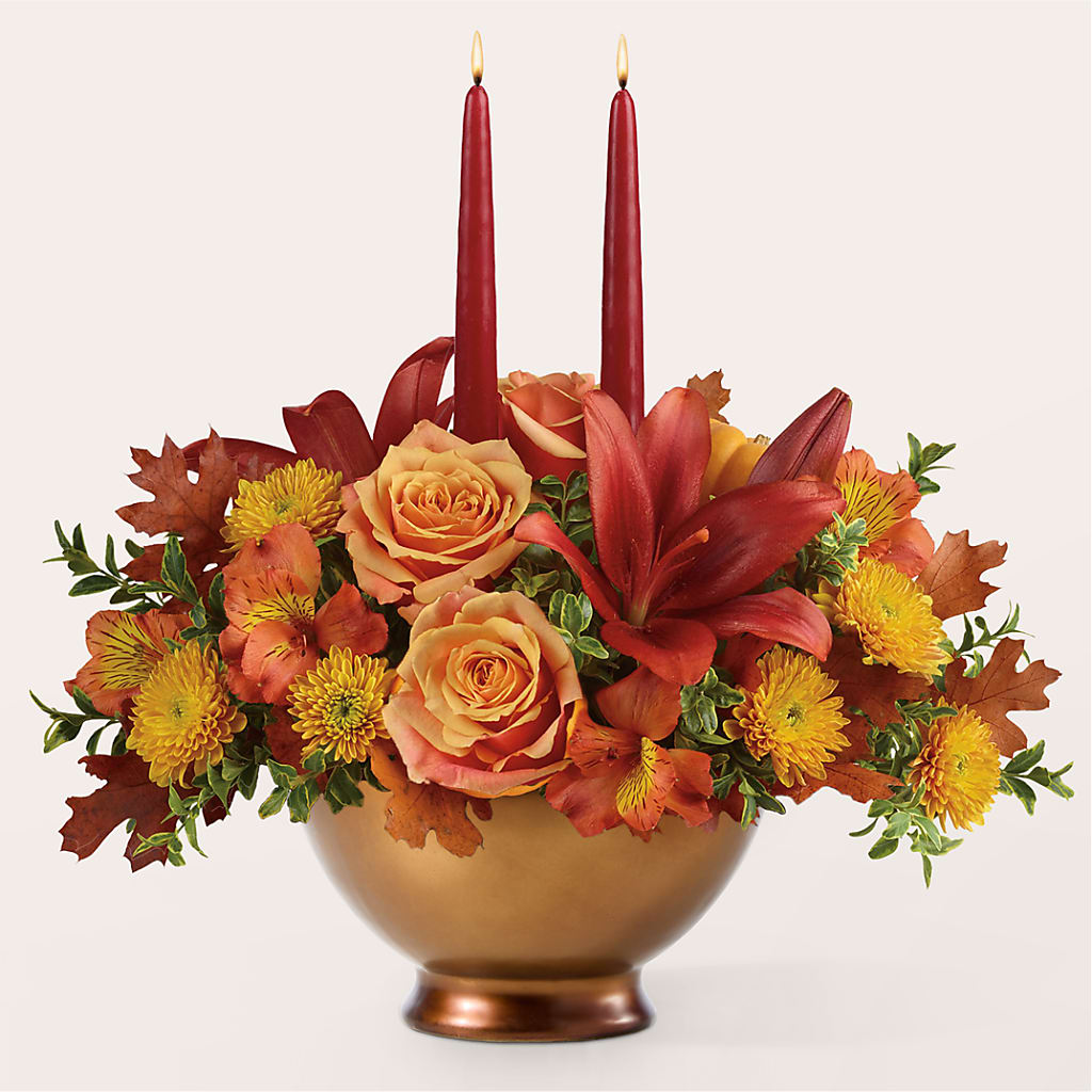 Harvest Table Centerpiece –  West Hollywood Florist, West Hollywood CA