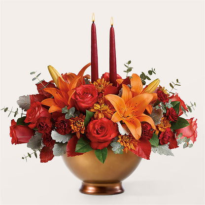 Fruits of Fall Centerpiece –  West Hollywood Florist, West Hollywood CA