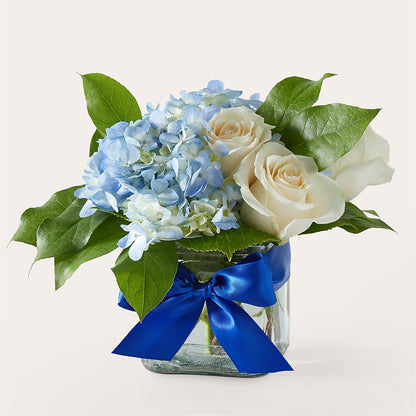 Sky Blue Delight Bouquet –  West Hollywood Florist, West Hollywood CA