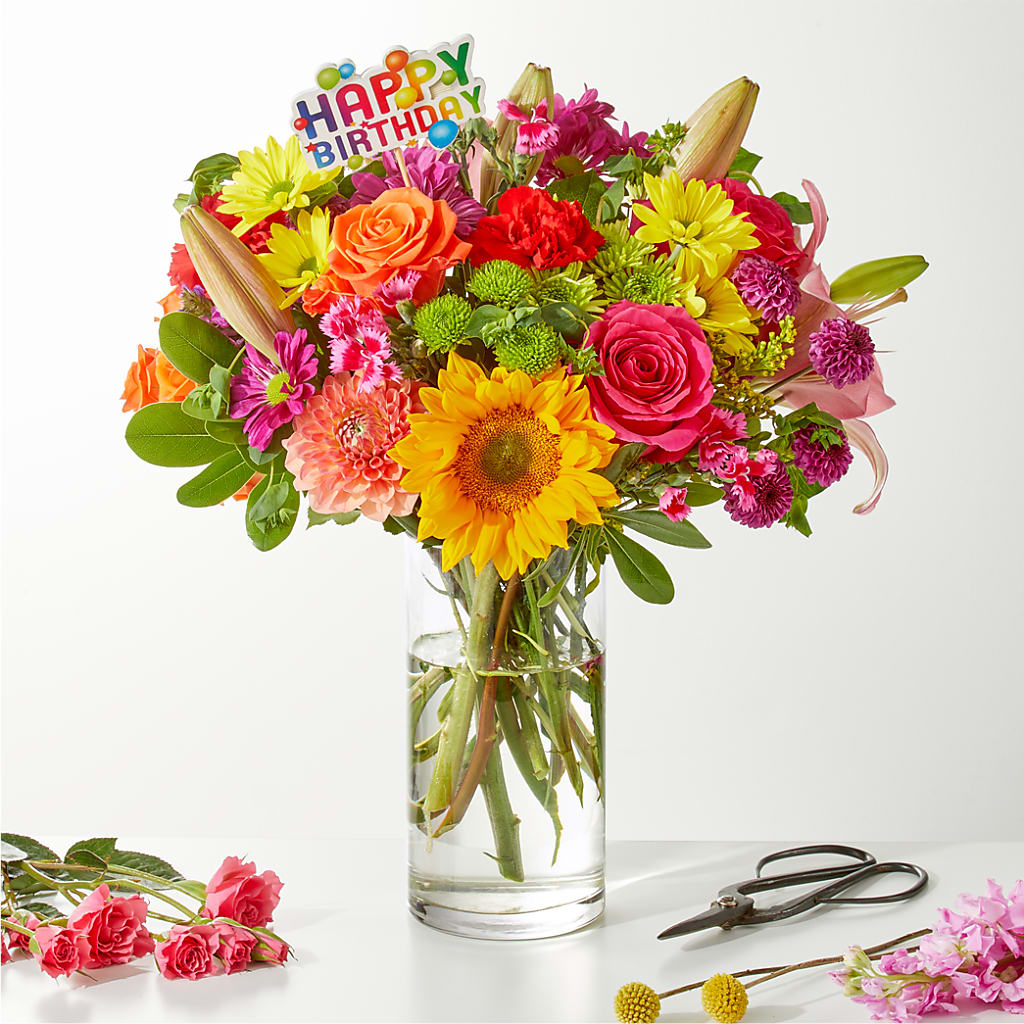 Cue the Confetti - A Florist Original –  West Hollywood Florist, West Hollywood CA