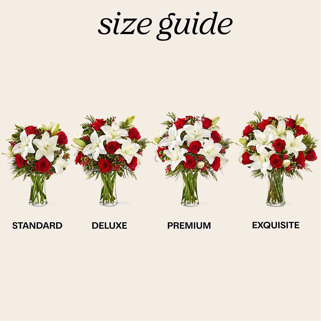 Sparkling Snowflakes Bouquet –  West Hollywood Florist, West Hollywood CA