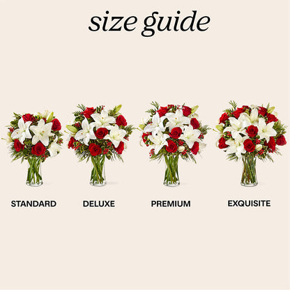 Sparkling Snowflakes Bouquet –  West Hollywood Florist, West Hollywood CA
