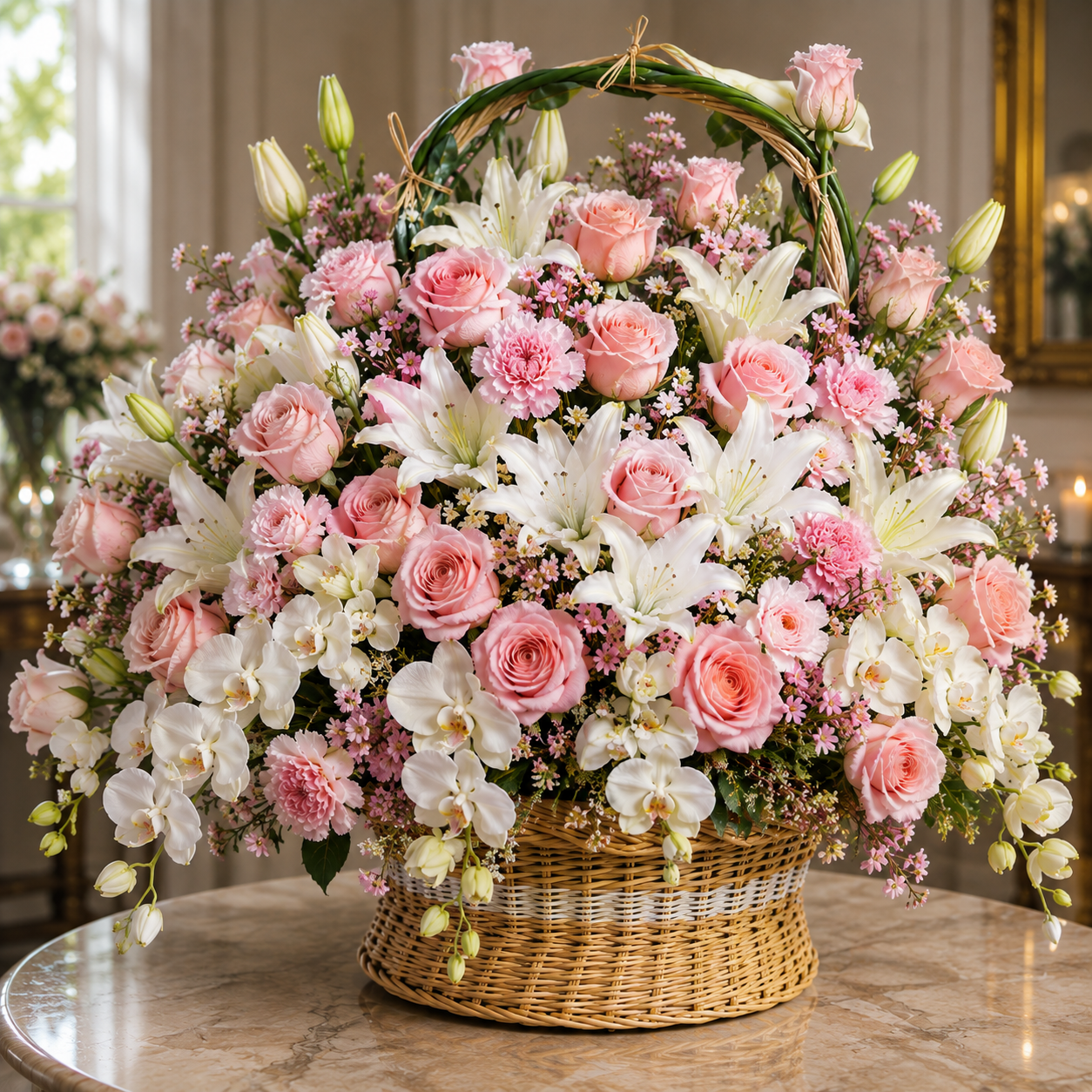 Anniversary basket –  West Hollywood Florist, West Hollywood CA