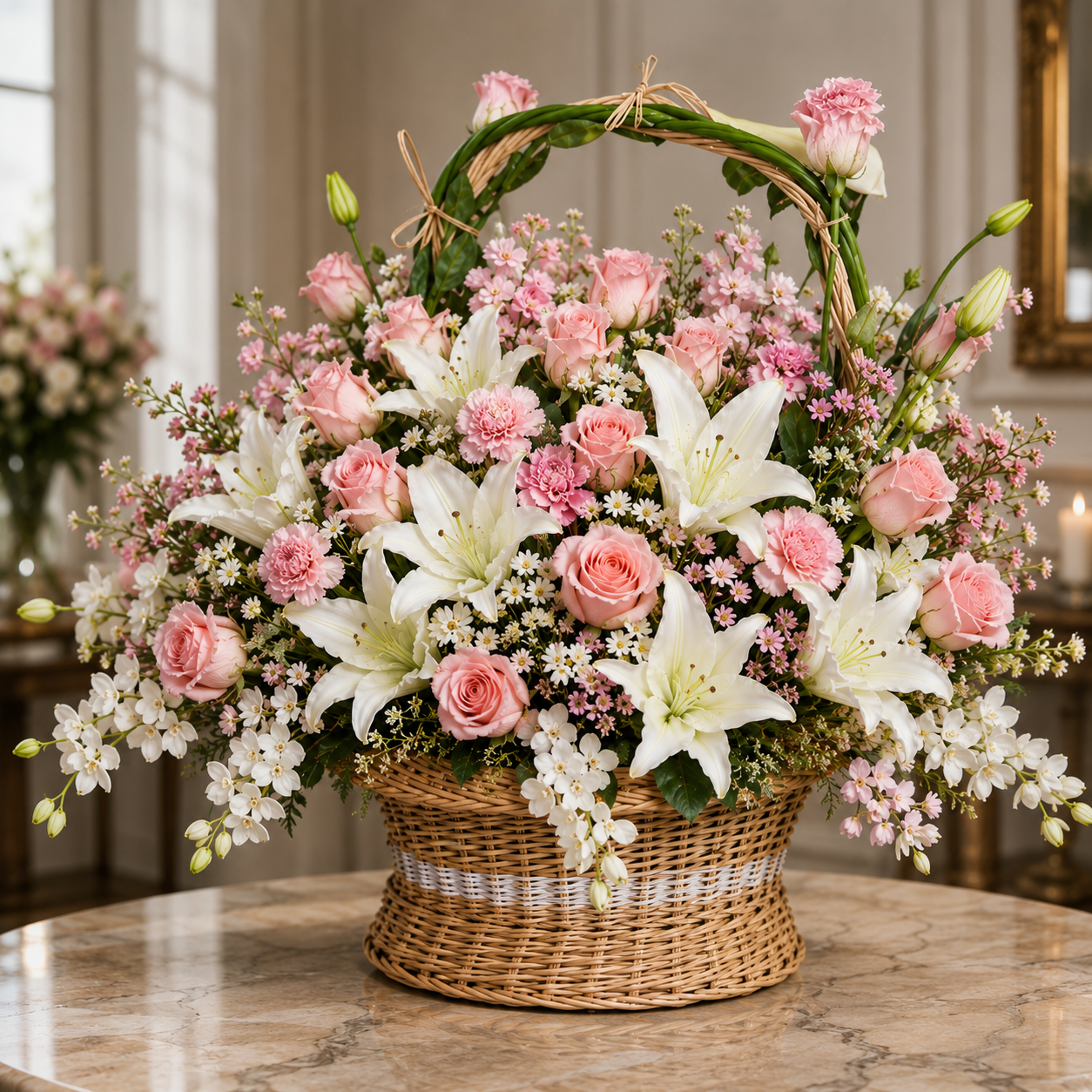 Anniversary basket –  West Hollywood Florist, West Hollywood CA