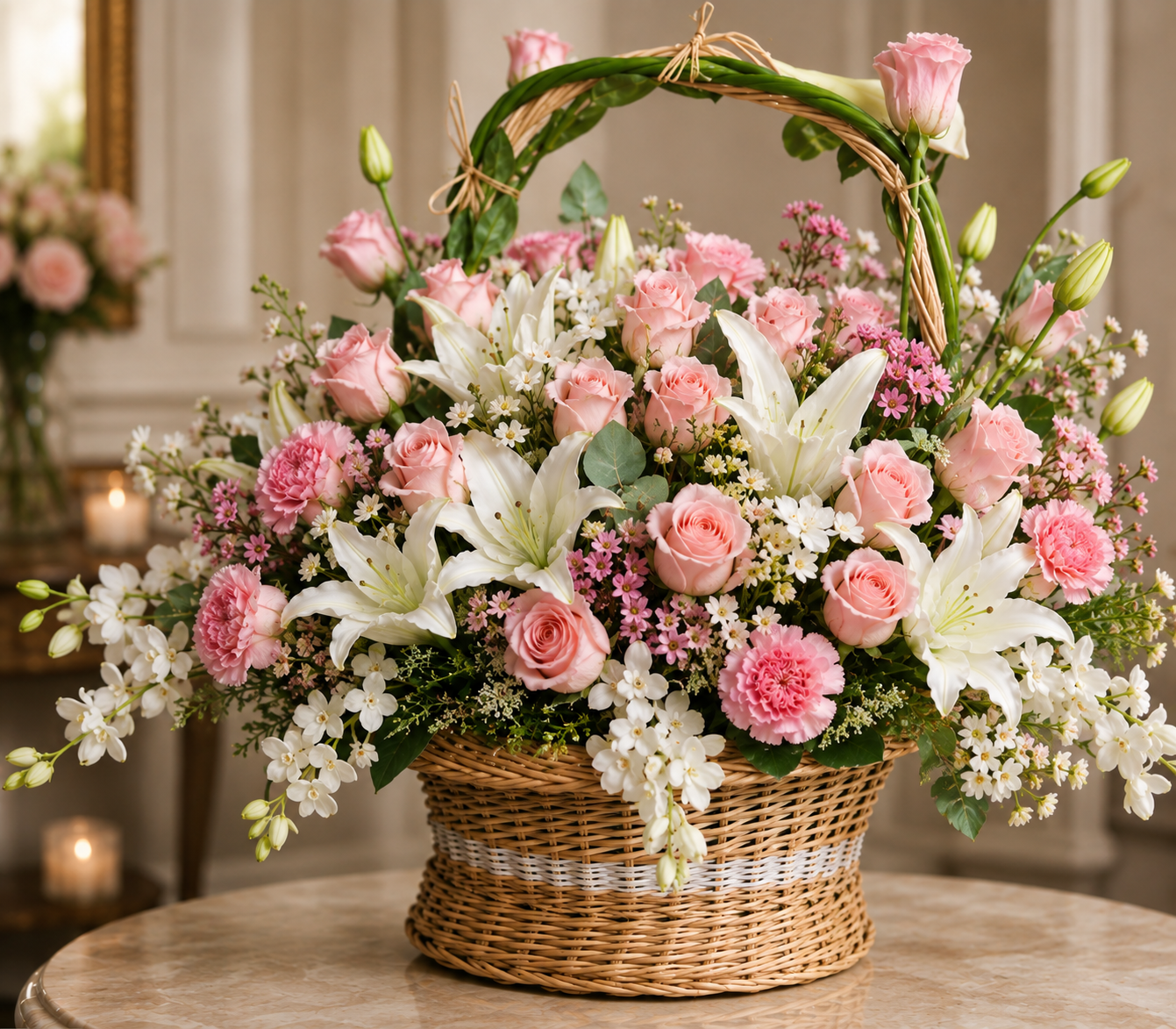 Anniversary basket –  West Hollywood Florist, West Hollywood CA