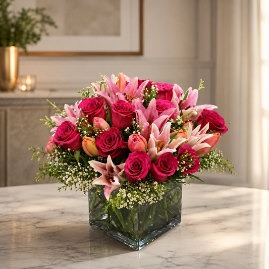 Shades of Pink –  West Hollywood Florist, West Hollywood CA