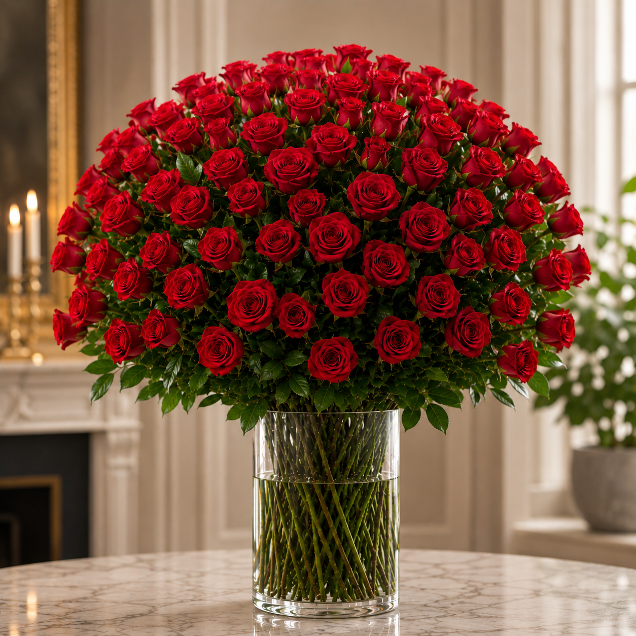 5 Dozen Roses Arranged –  West Hollywood Florist, West Hollywood CA