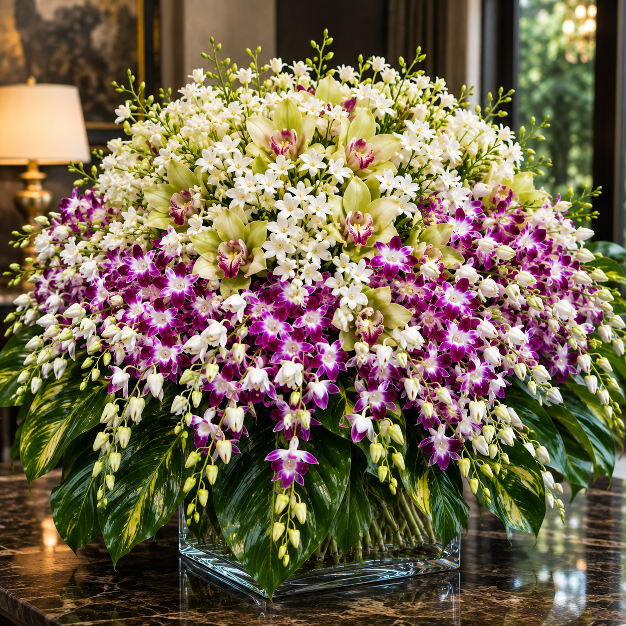 Orchid Falls –  West Hollywood Florist, West Hollywood CA