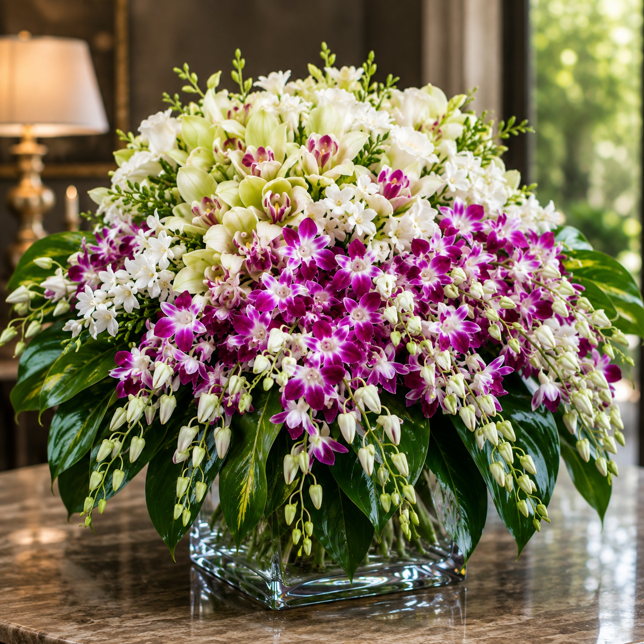 Orchid Falls –  West Hollywood Florist, West Hollywood CA