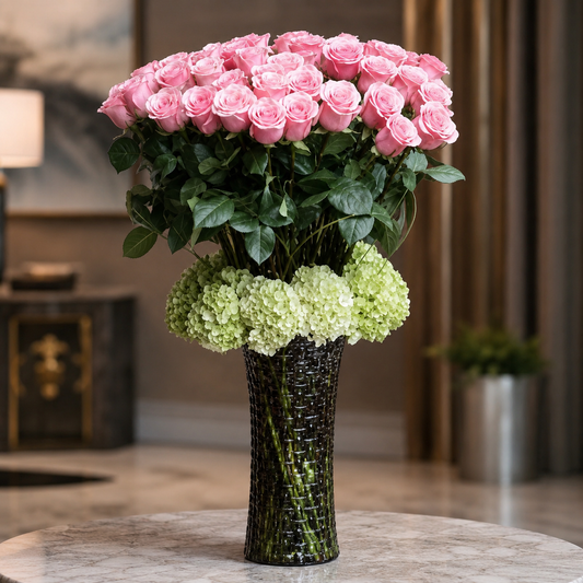 Pinks on Green –  West Hollywood Florist, West Hollywood CA