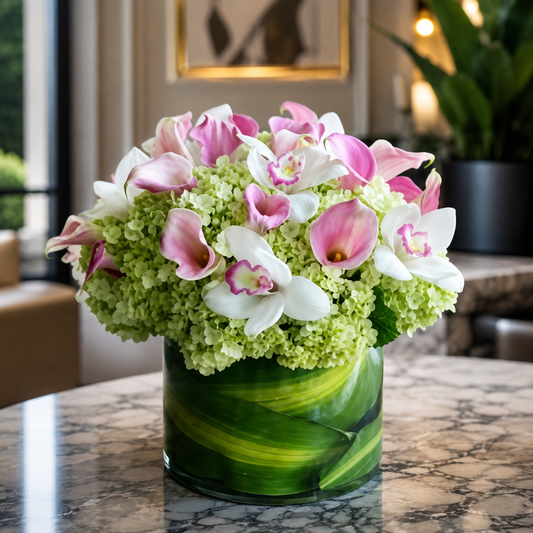 Pink Champagne  –  West Hollywood Florist, West Hollywood CA