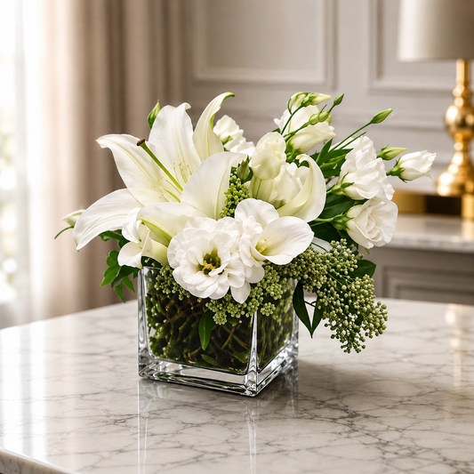 White Blooms –  West Hollywood Florist, West Hollywood CA