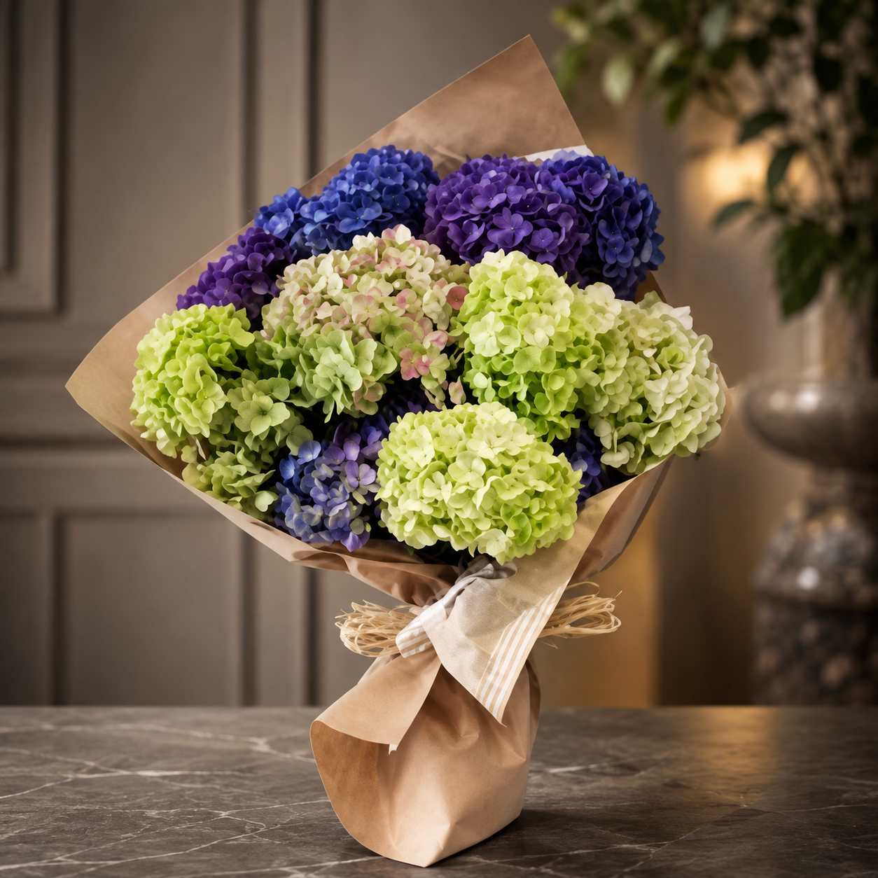 Mixed Hydrangea Bouquet –  West Hollywood Florist, West Hollywood CA