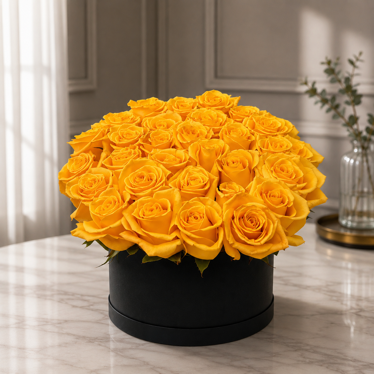 Yellow Rose Contempo –  West Hollywood Florist, West Hollywood CA