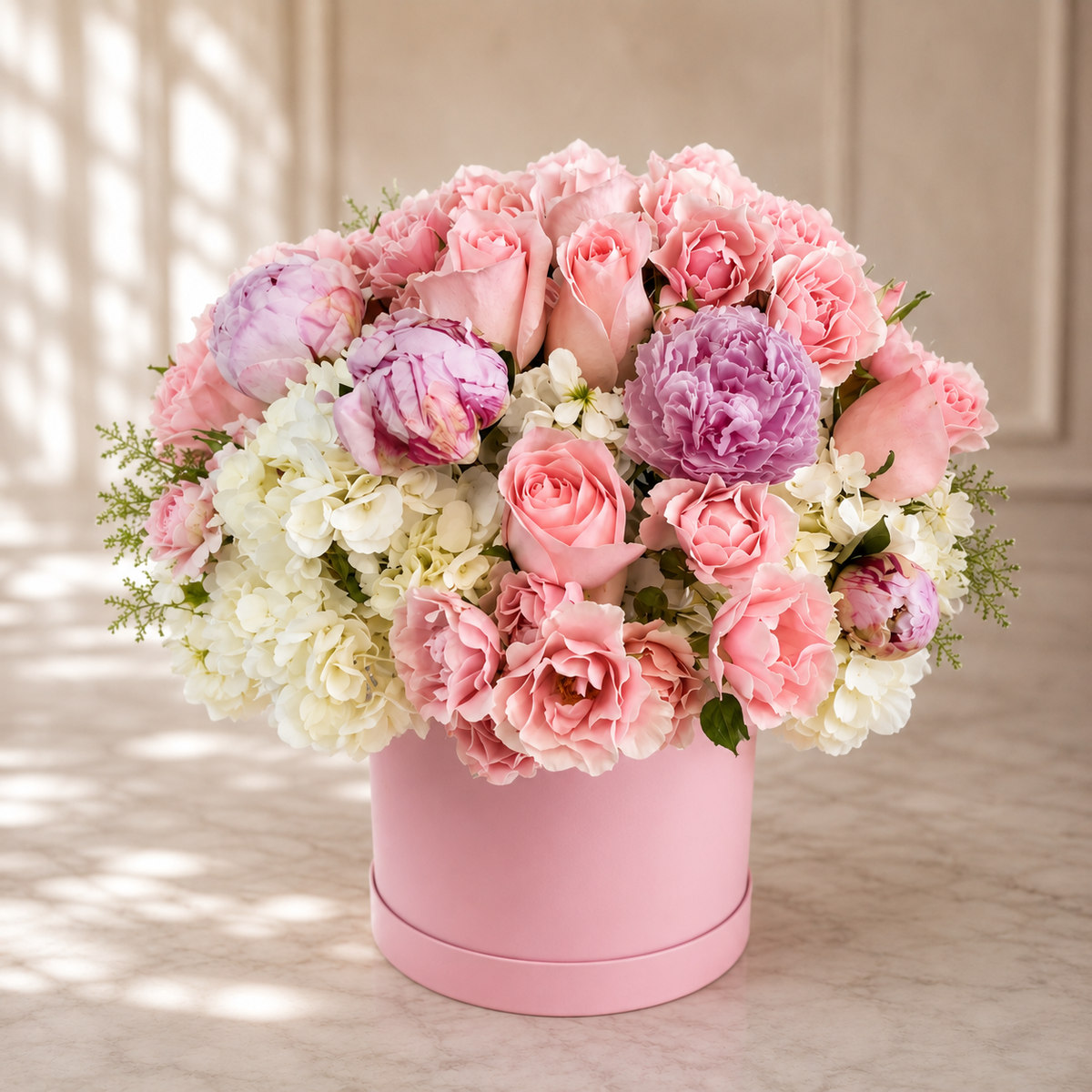 Pretty Pink Floral Box –  West Hollywood Florist, West Hollywood CA