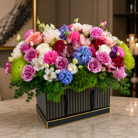 Cali Garden Floral Box –  West Hollywood Florist, West Hollywood CA
