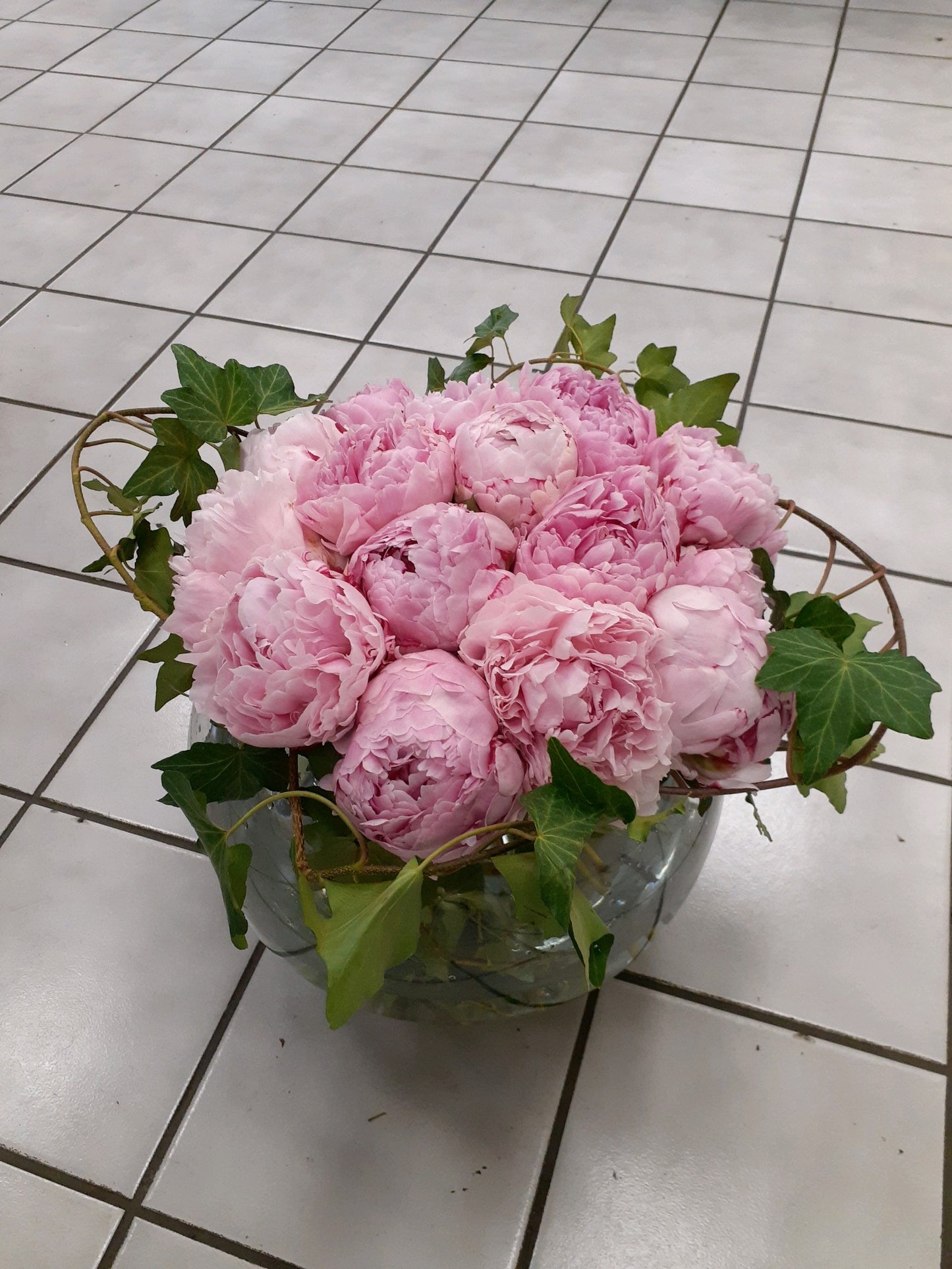 Peonies Bowl