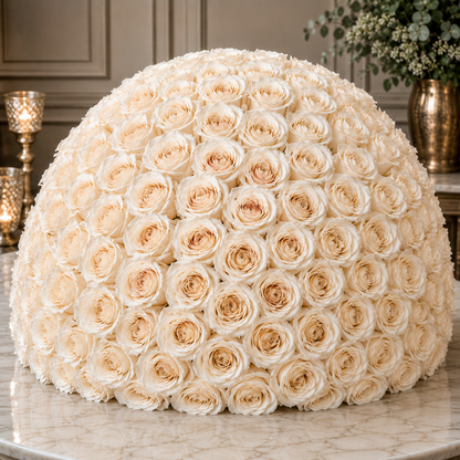 100 Roses Hand Tied Bouquet –  West Hollywood Florist, West Hollywood CA