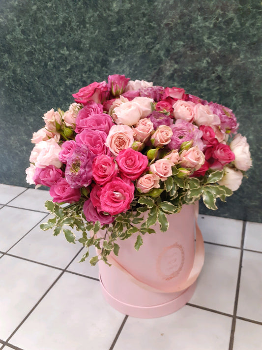 Pink Abundance Floral Box