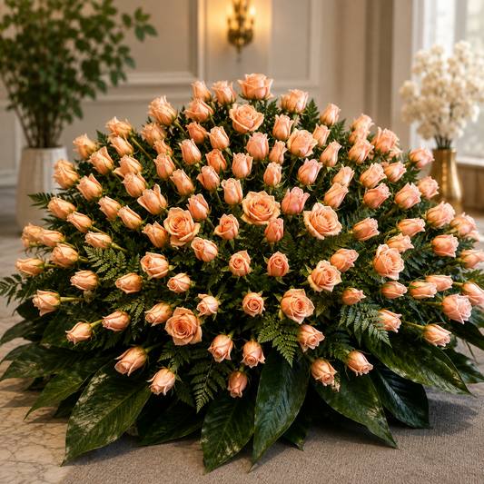 Grand Rose Arrangement –  West Hollywood Florist, West Hollywood CA