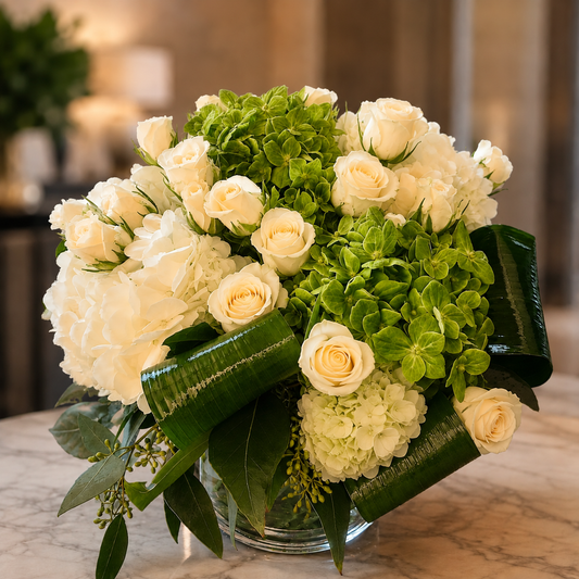 LA Mint Medley Flower Arrangement –  West Hollywood Florist, West Hollywood CA