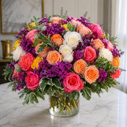 Peach Blossom Symphony  –  West Hollywood Florist, West Hollywood CA