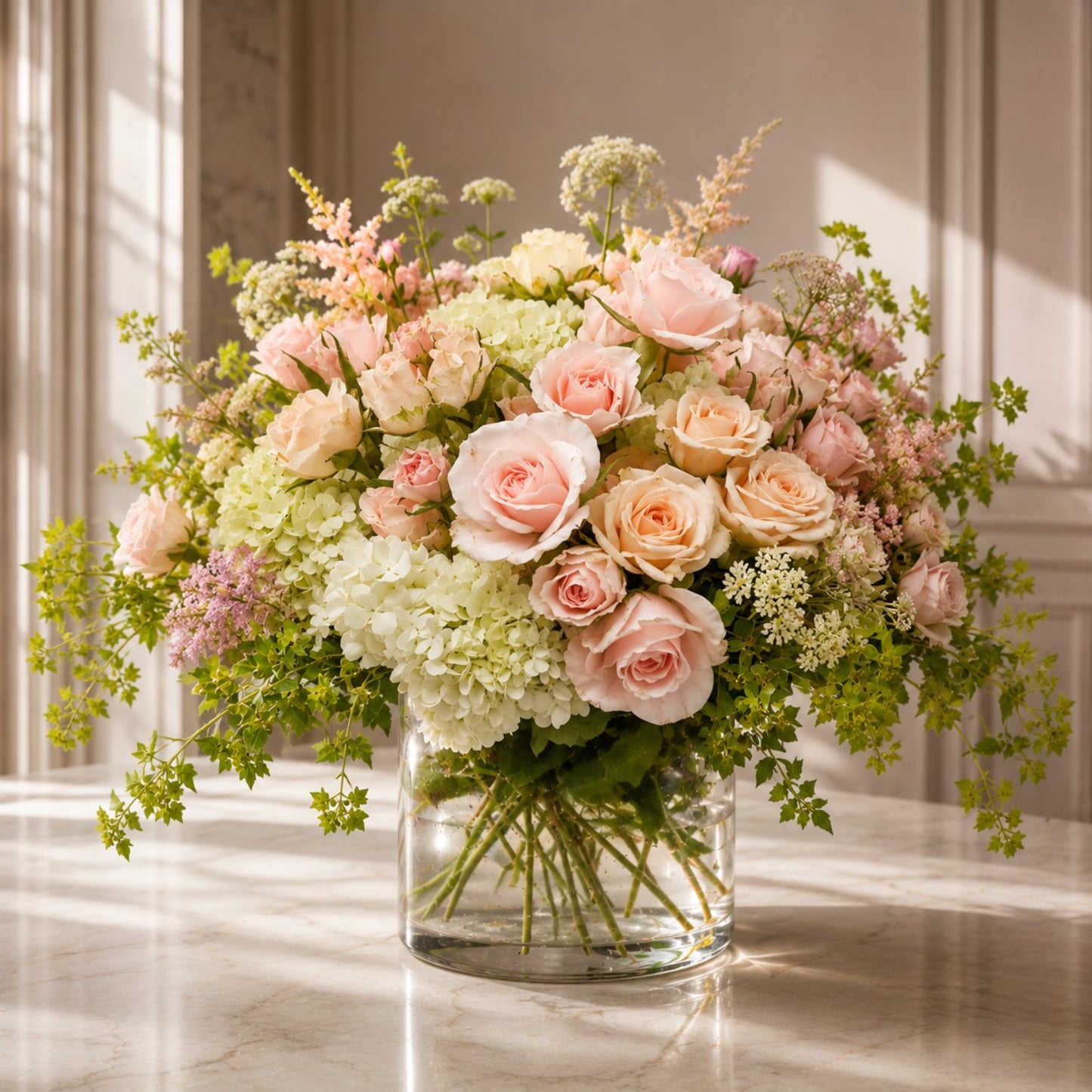 Blush Garden Symphony  –  West Hollywood Florist, West Hollywood CA