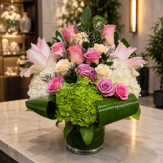 Beverly Hills Blush –  West Hollywood Florist, West Hollywood CA