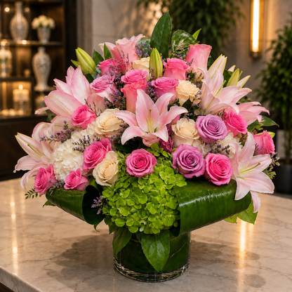 Beverly Hills Blush –  West Hollywood Florist, West Hollywood CA