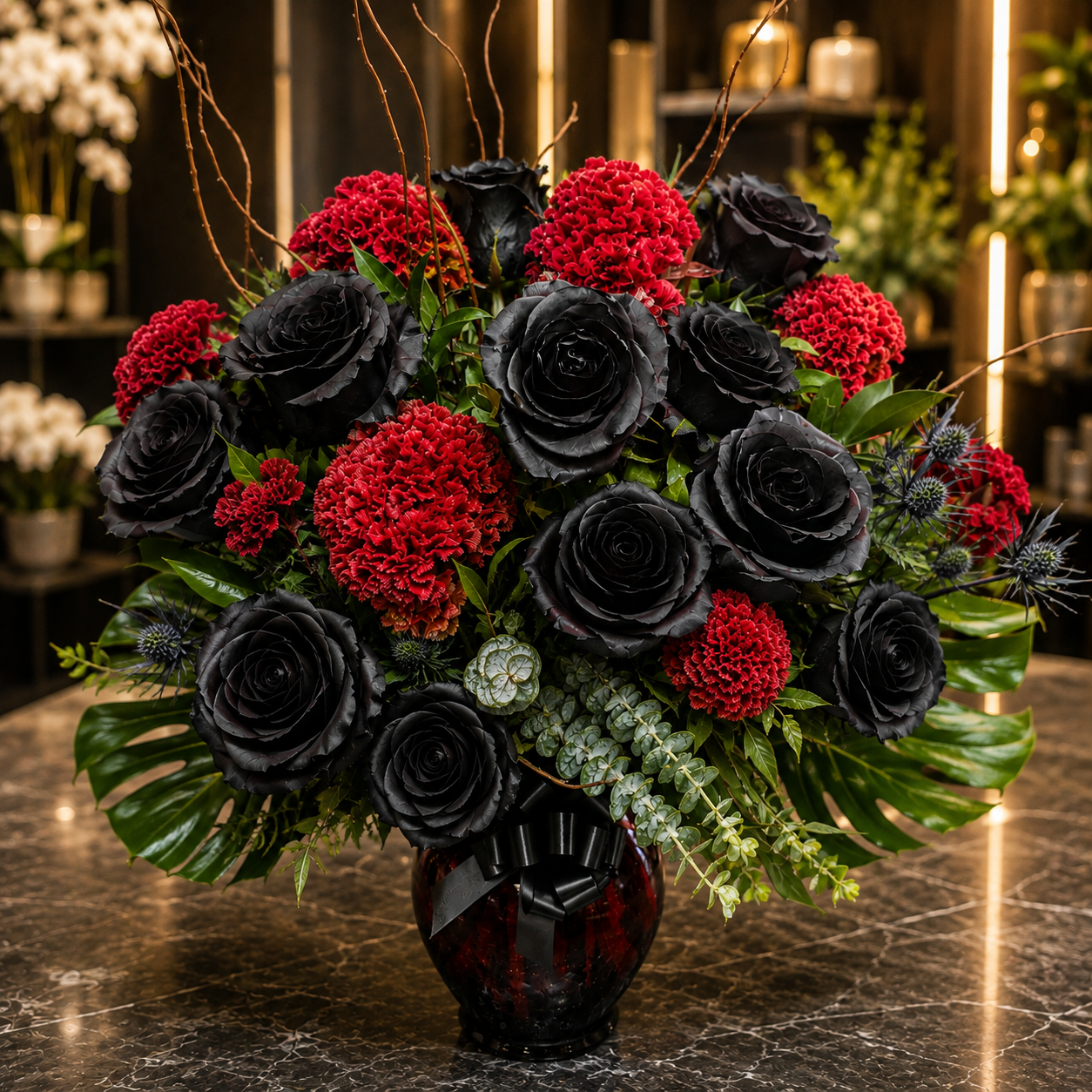 Dark Moon Rising –  West Hollywood Florist, West Hollywood CA