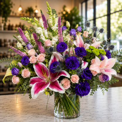 Violet Enchantment  –  West Hollywood Florist, West Hollywood CA