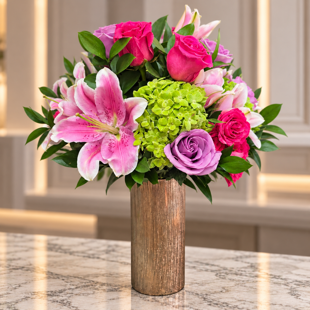 Pink Diamond Paradise –  West Hollywood Florist, West Hollywood CA