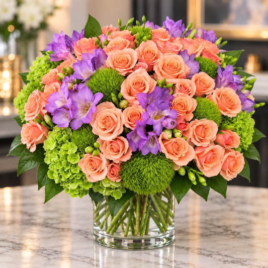 Hollywood Peach –  West Hollywood Florist, West Hollywood CA