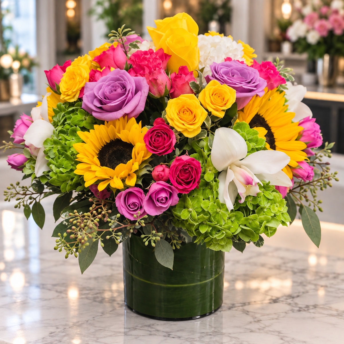 Cali Color Splash –  West Hollywood Florist, West Hollywood CA