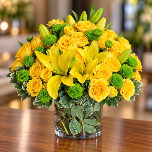 Golden Glow –  West Hollywood Florist, West Hollywood CA