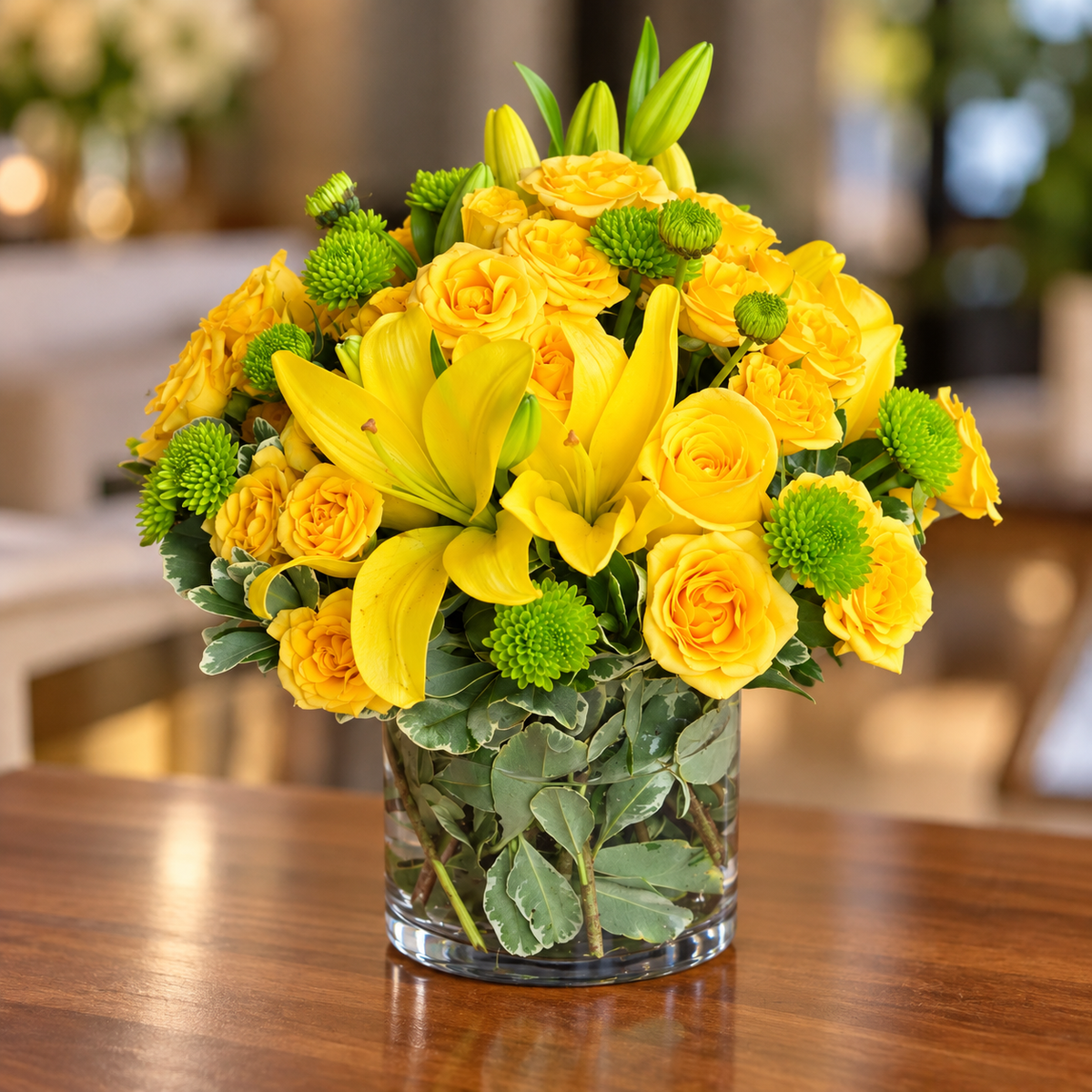 Golden Glow –  West Hollywood Florist, West Hollywood CA