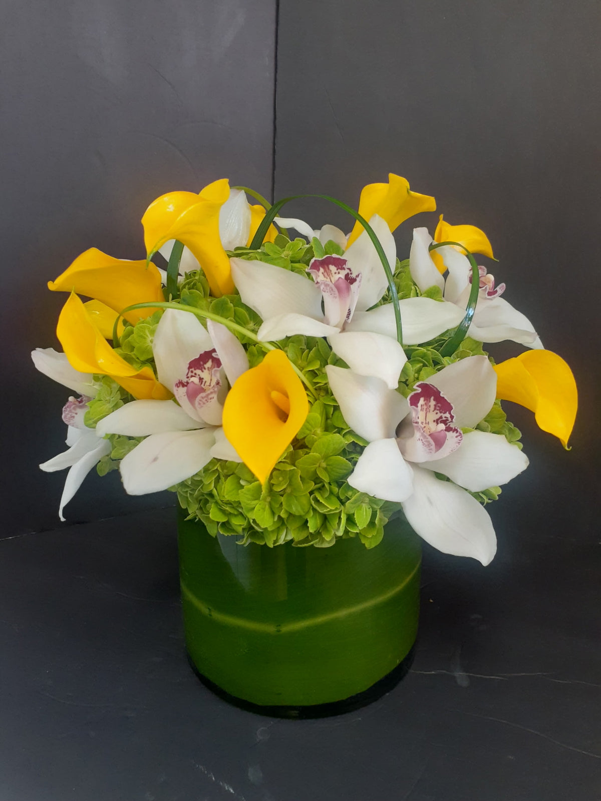 Lemon Emerald Luxe –  West Hollywood Florist, West Hollywood CA