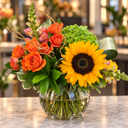 Citrus Sunrise –  West Hollywood Florist, West Hollywood CA