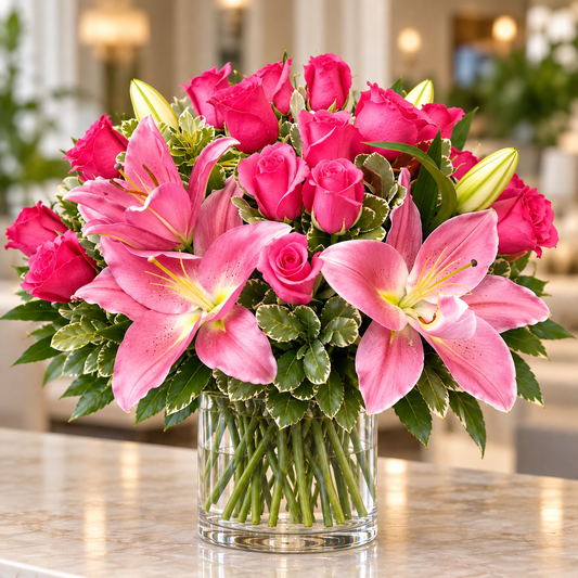 Hot Pink Hollywood  –  West Hollywood Florist, West Hollywood CA