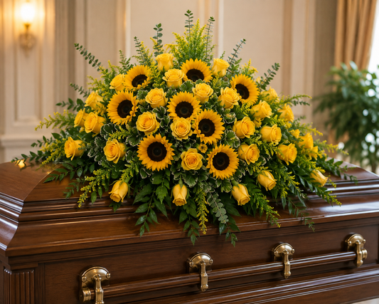 Golden Farewell –  West Hollywood Florist, West Hollywood CA