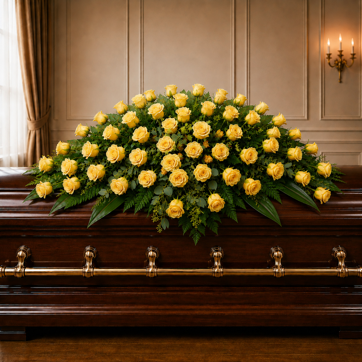 Forever In Roses (Yellow) –  West Hollywood Florist, West Hollywood CA