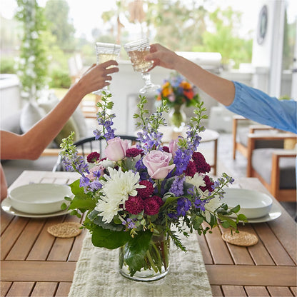 Violet Frost Bouquet –  West Hollywood Florist, West Hollywood CA