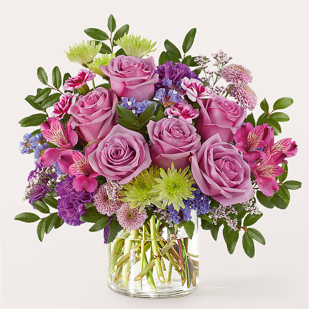 Glass Half Full Bouquet –  West Hollywood Florist, West Hollywood CA