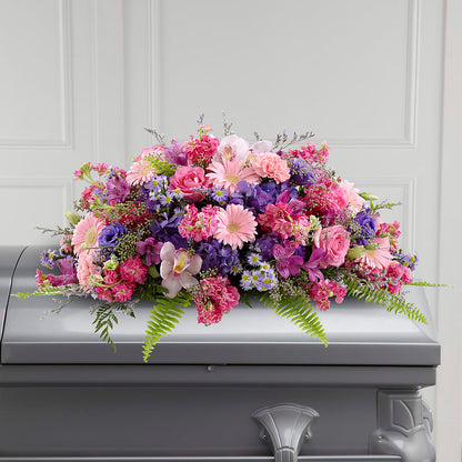 Glorious Garden Casket Spray –  West Hollywood Florist, West Hollywood CA