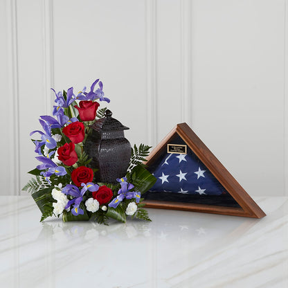 Patriotic Tribute Arrangement –  West Hollywood Florist, West Hollywood CA